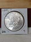 1884-O- MORGAN SILVER DOLLAR- NICE HIGH GRADE COIN- NR AUCTION- #7