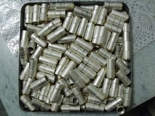 1425 GRAMM VERGOLDETE HiFi STECKER*SCHROTT*RECYCLING*GOLDSUCHER*GOLDPINS