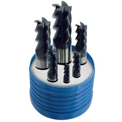 Karnasch HSSX V2 Shank Cutter Set 6-20mm Z4 TiAlN 4-Flute Weldon