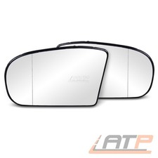 2x SPIEGELGLAS AUßENSPIEGEL LI + RE SET FÜR MERCEDES C-KLASSE W203 E-KLASSE W211