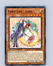 Yu-Gi-Oh TCG Fairy Tail - Luna SR08-EN016 1st Edition Regular Common Card NM