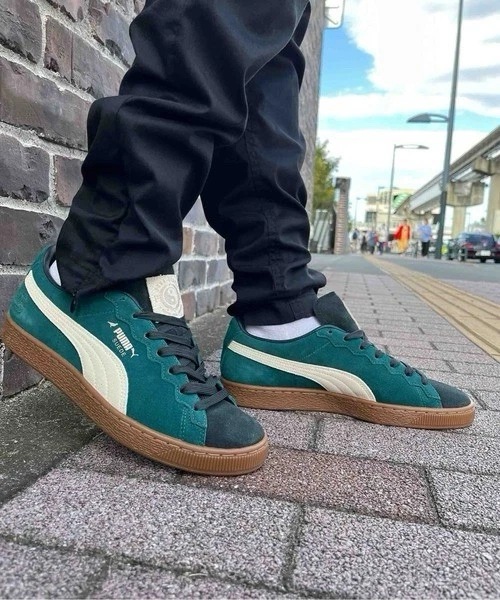 PUMA Suede x Jeff Staple Gidra bassa Malachite 393542 01