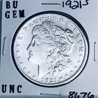1921 S BU GEM MORGAN SILVER DOLLAR UNC MS+++ U.S. MINT RARE COIN 8676