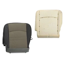 Driver Side Bottom Cloth Seat Cover + Foam Cushion Replacement for 2009 2010 ...