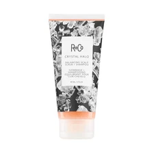 R+Co Crystal Halo Floral Balancing Scalp Scrub + Shampoo, Travel Size - 3oz