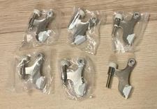 6-Pack Satin Nickel Hinge Pin Door Stop Reliabilt or Everbilt Brand Doorstop