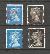Great Britain 1990 Penny Black Anniv: 15p & 20p Litho, both perfs. SG1475-8