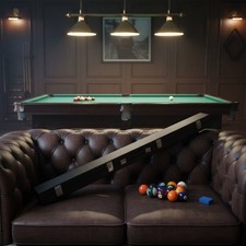 Billiard Cue Box Soft Lined Interior Pool Stick Holder