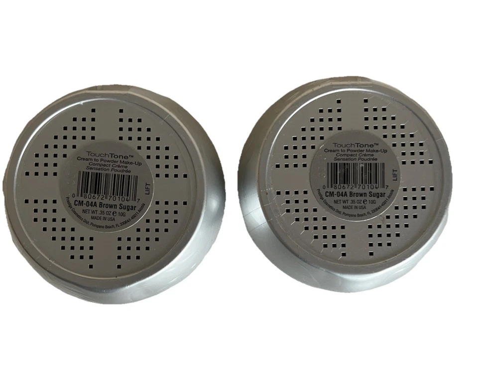 Prestige Creme to Powder Touchtone Foundation CM-04A Brown Sugar Lot Of 2 - Image 2 of 2