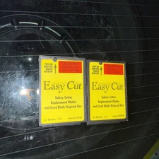 2 BOXES Easy Cut Safety Box Cutter Knife REPLACEMENT BLADES 81 EA/BX  Easycut