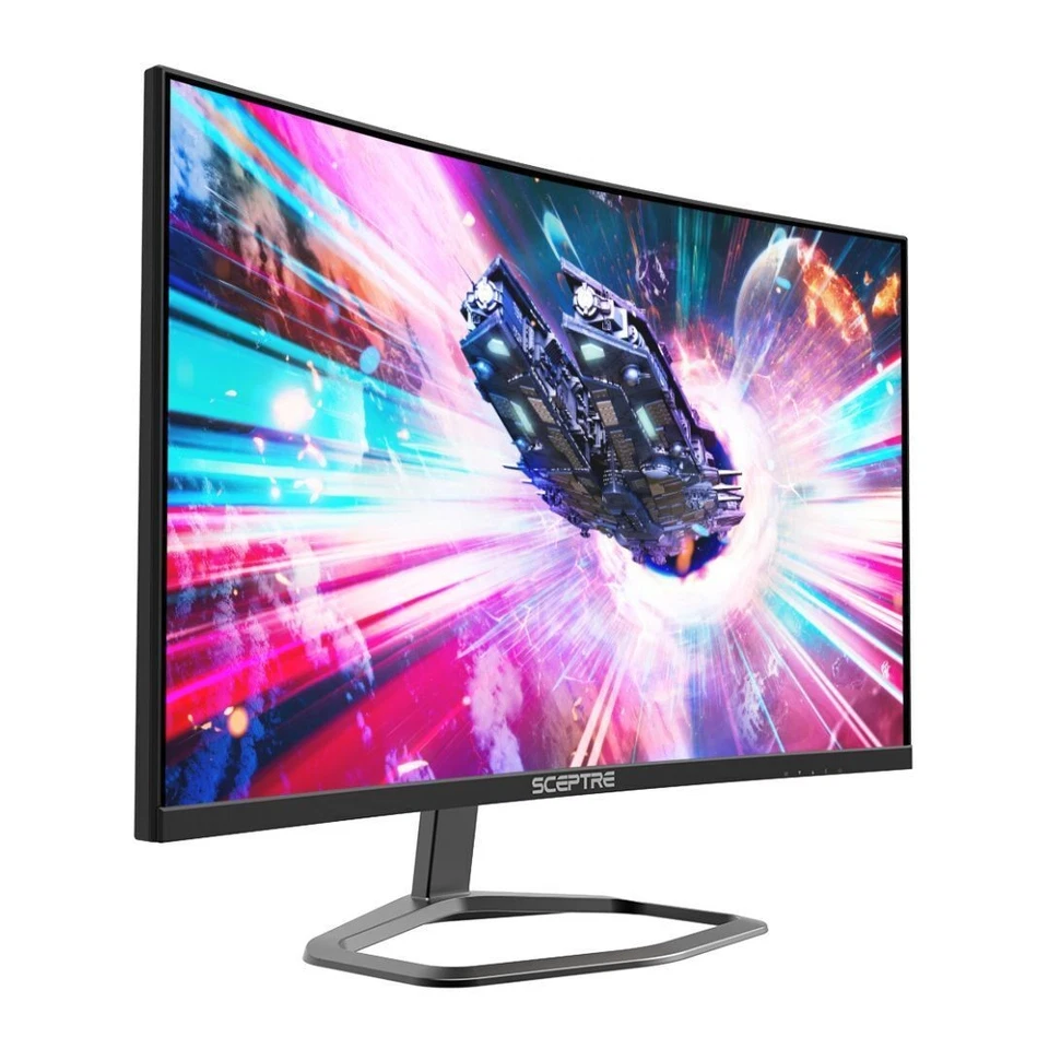 Sceptre Curved 27 240Hz Gaming Monitor (Black) - Image 2 of 4