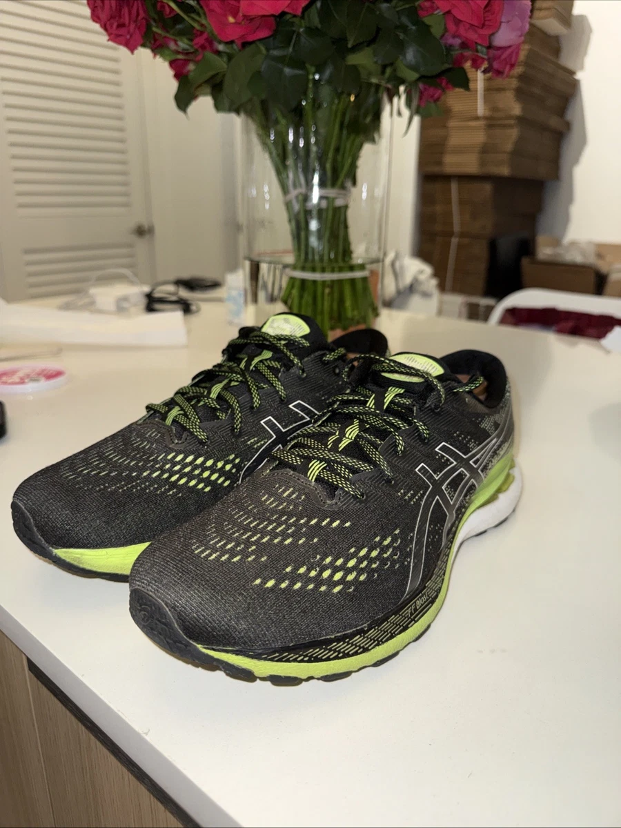ASICS Gel Kayano 28 Black Hazard Green for Sale | Authenticity