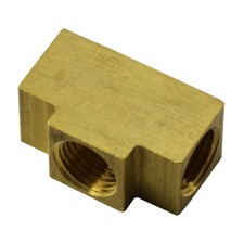 516 Inverted Flare Fuel Line Brass Tee 12-20 All Sides Te10 1pc