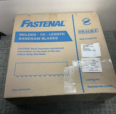 Fastenal Classic Pro Bandsaw Blade 159'' x 1'' x .035 4-6 VPR Lot of 9 pices 32077