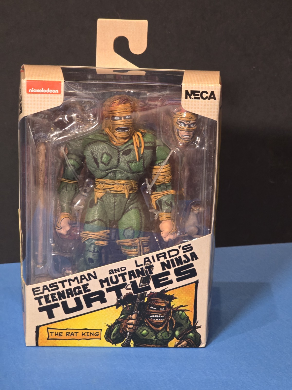 NECA TMNT Rat King Action Figure Teenage Mutant Ninja Turtles Collectible Toy