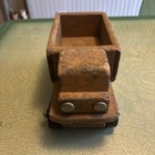 RARE VINTAGE SOLID MAPLE WOOD DUMP TRUCK TOY - COMMUNITY RIFTON, N.Y. — photo 10