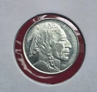 Buffalo & Indian Nickel Design - 1/10 Troy Oz .999 Fine Silver Coin Round Bar