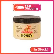 Browning's Creamed Raw Clover Honey - 16 oz 473g 100 Pure, Natural, and Unf