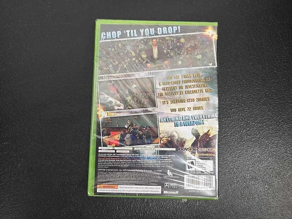 Dead Rising (Microsoft Xbox 360, 2006) (WHITE LABEL) SEALED BN 6 - Image 2 of 2