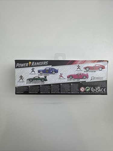Jada Toys Toyota FT1 Concept Car Power Rangers Pink Ranger Figure Hasbro 1/32 - Picture 5 of 7