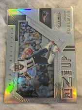 2017 Panini Prizm - Rize Up Julian Edelman #5 Silver Prizm