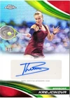 2025 Topps Chrome Tennis Red Refractor Barbora Krejcikova #CA-BKA