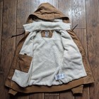Women's Carhartt Small Brown Wildwood Removable Hood Sherpa Lined Jacket  — photo 8