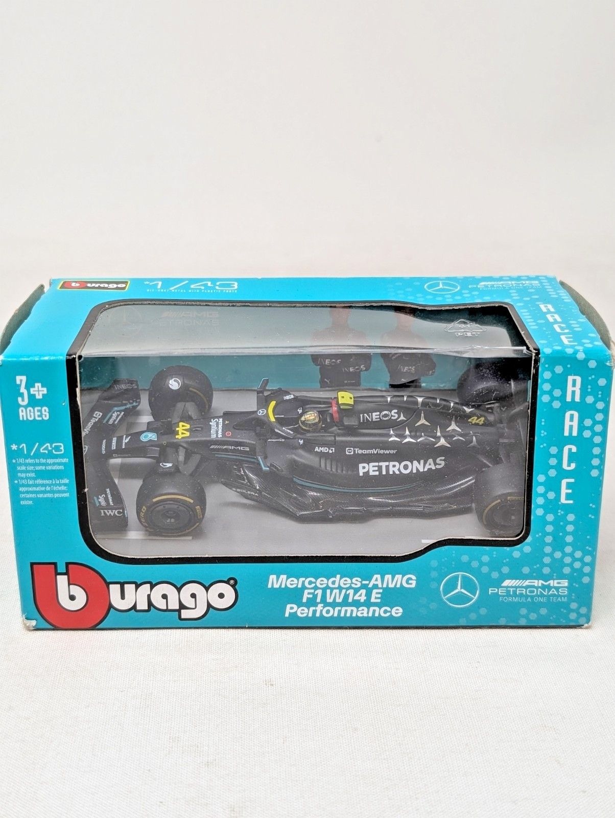 2023 #63 Mercedes F1 W14 E 1/43 Bburago Formula 1 F1 2024 Release