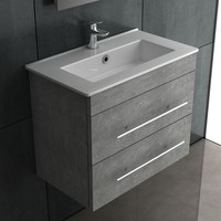 Waschtisch Mit Unterschrank BadmöBel Set Mit Waschbecken GäSte Wc Waschplatz Bad