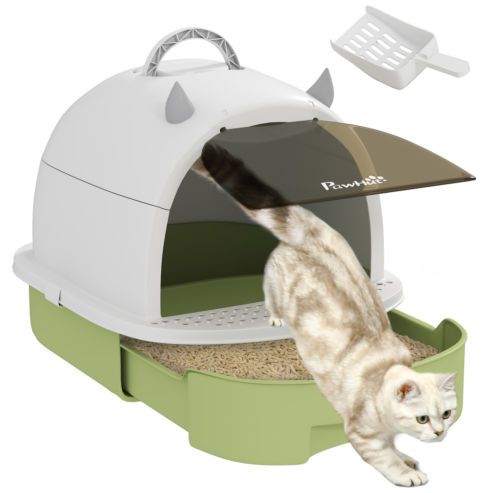 Lettiera Gatti Offerta: Chiusa con Cassetto Estraibile e Accessori