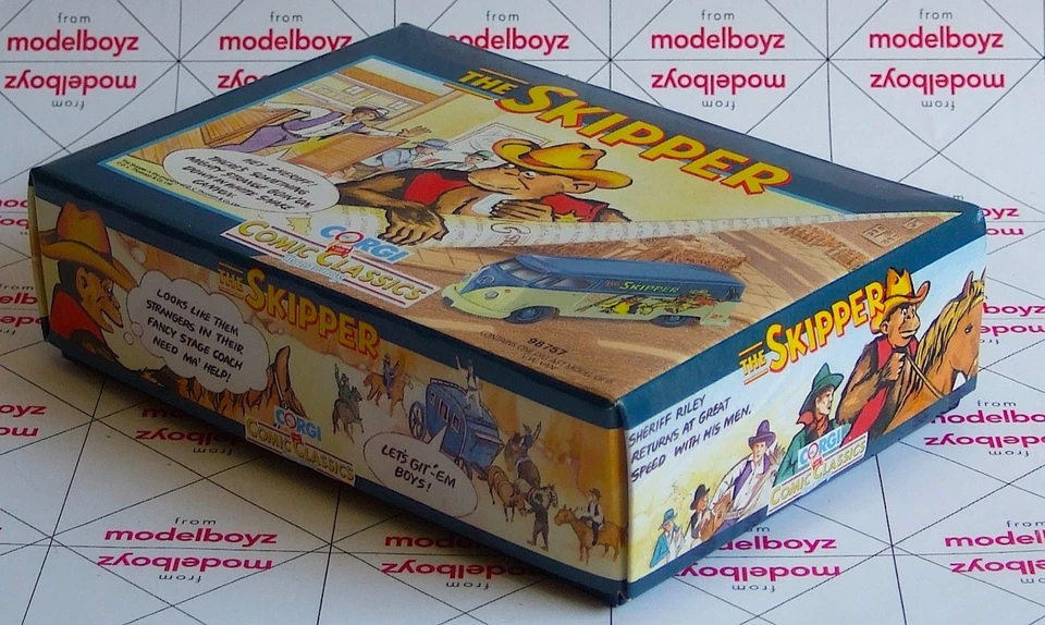 CORGI COMIC CLASSICS - THE SKIPPER VW VAN 98757. MIB - Image 2 of 4
