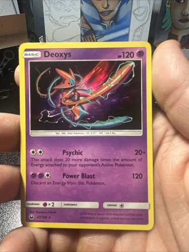 Deoxys 67/168 Sm-Celestial Storm Reverse Holo