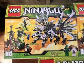 LEGO Ninjago 9450 Assembly Instructions Manuals Books 1 2 3 ONLY &ndash; Complete