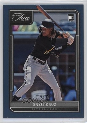 2022 Panini Three and Two Rookies Full Count /32 Oneil Cruz #109 Rookie RC 17ac