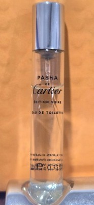 Cartier Pasha De Cartier Edition Noire EDT Travel Spray  0.33oz / 10ml FREE SHIP