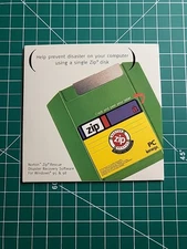 Iomega Zip Software CD-ROM Norton Rescue PC Windows 95 & 98 Recovery SYMANTEC