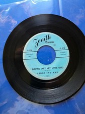 Benny England Somehow / Eloping (Hey Hey Little Girl) Zenith Records Inc. &ndash; 103