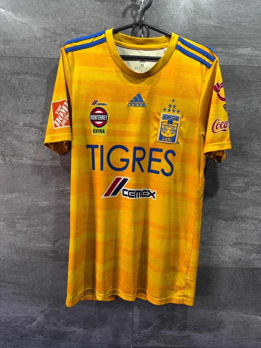 Tigres UANL Home Shirt Adidas Mens Football Soccer Jersey Mens