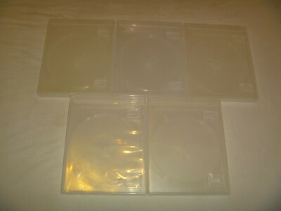 Official OEM Sony Playstation 3 PS3 Empty Replacement Game Cases Set Lot Of 5