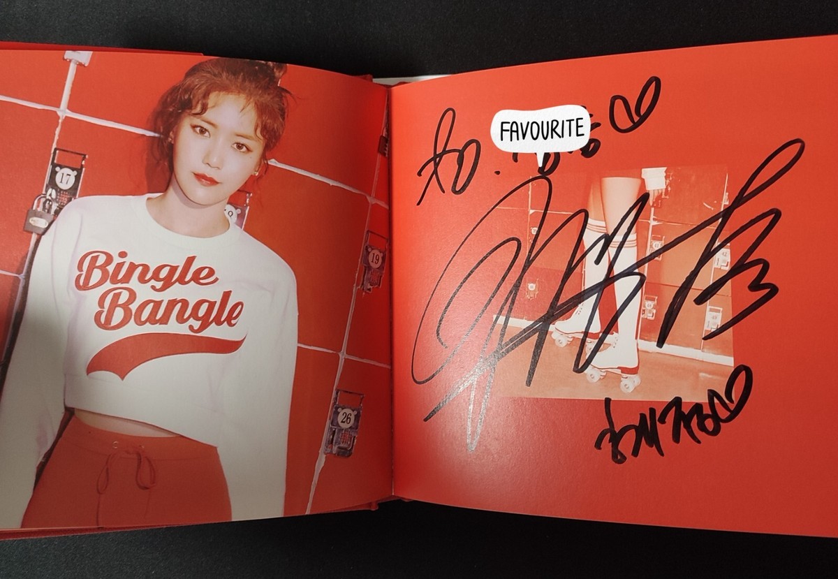 AOA [Bingle Bangle] Fan Sign Event Real Hand Signed Album