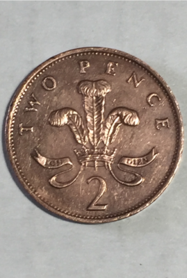 1989 ELIZABETH II - D-G - REG - F-D - 2p (TWO PENCE) COIN | eBay