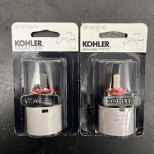 LOT OF 2 KOHLER GENUINE PARTS GP1016515 - KITCHEN FAUCET VALVES - NEW 