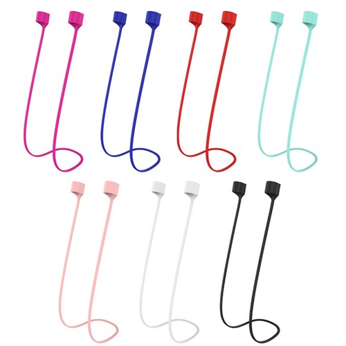 Earphone Portable Silicone Anti-Lost Neck Rope Strap For AirPods 1 2 3 Pro 2020 - Picture 4 of 24