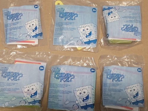 Spongebob Freund oder Feind Burger King Kinder Spielzeug 6er Set - Bild 2 von 8