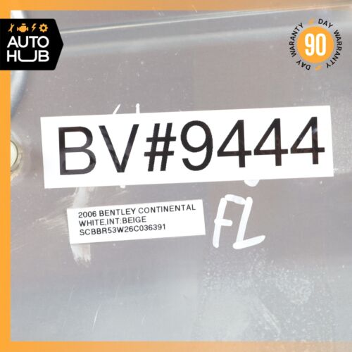 06-13 Bentley Continental Flying Spur Front Left Door Window Regulator OEM 80k - Picture 21 of 21