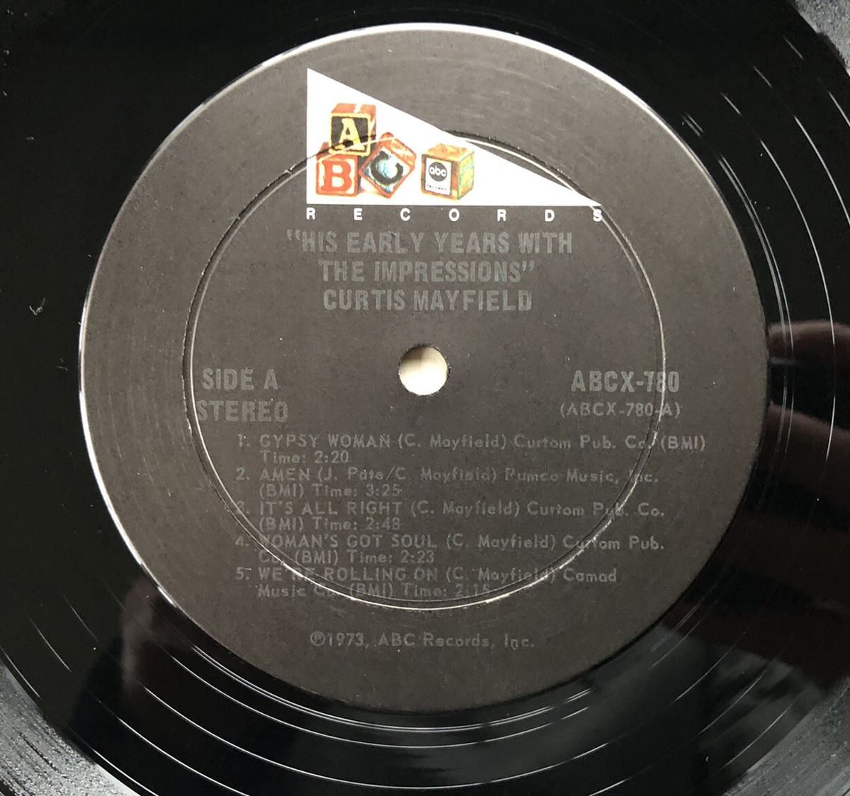 Curtis Mayfield - His Early Years With The Impressions (1973