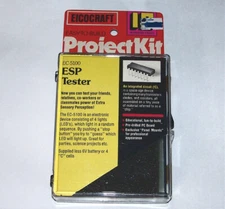 EICOCRAFT Radio Electronic Co ESP Tester vintage UNBUILT transistor DIY Eico kit