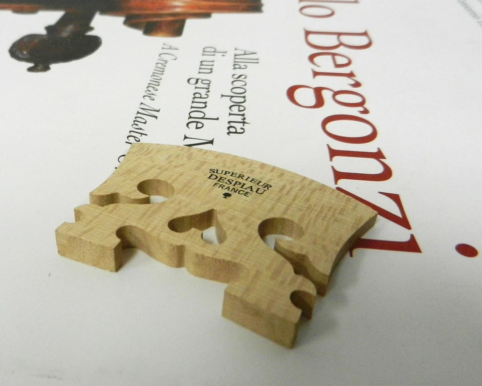 Genuine Despiau Superieur Baroque Style Violin Bridge 4/4 Size, US Seller! - Image 4 of 4