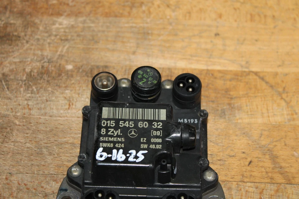 92-95 MERCEDES 400E 400SEL S500 SL500 MÓDULO DE CONTROL DE ENCENDIDO 015 545 60 32 OEM Foto 4 de 4