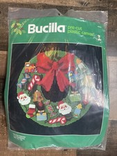 Bucilla 61014 Multicolor Plastic Christmas Decor 17 Piece Holiday Wreath Set